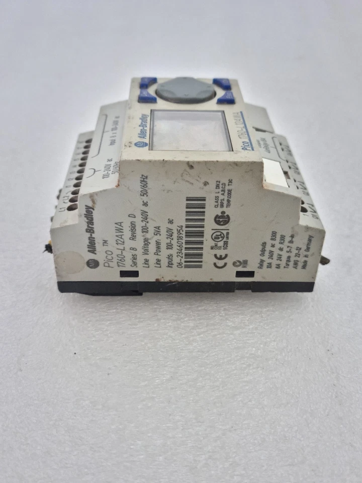 ALLEN BRADLEY 1760-L12AWA PICO CONTROLLER FOR PARTS (MADE IN GERMANY) 1760L12AWA